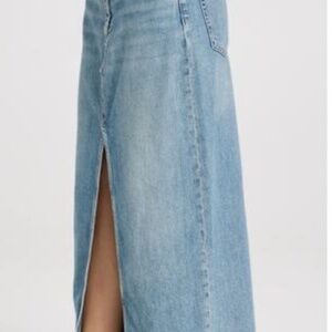 Rag & Bone Long Denim Skirt